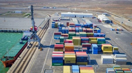 
Bakı Limanında quru yük aşırılması 77% artıb
