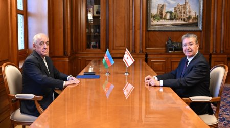 Али Асадов обсудил двустороннее сотрудничество с премьером Северного Кипра