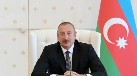Prezident Şuşada keçirilən beynəlxalq konfrans iştirakçılarına müraciət ünvanlayıb