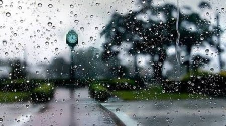 Bəzi yerlərdə şimşək çaxır, intensiv yağış yağır - Faktiki hava