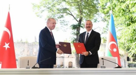 Azərbaycan və Türkiyə arasında Şuşa Bəyannaməsinin imzalanmasından beş il ötür