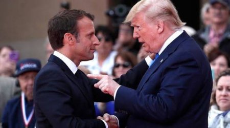 Трамп грозит Макрону 100% пошлинами