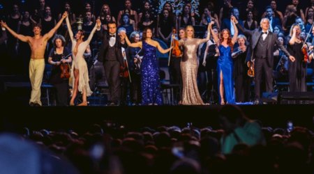 İstanbulda möhtəşəm konsert:140 mindən çox sənətsevər bir araya gəldi &mdash; VİDEO/FOTOLAR