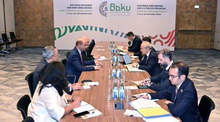 Джаббаров обсудил с главой Фонда ОПЕК сотрудничество с Азербайджаном