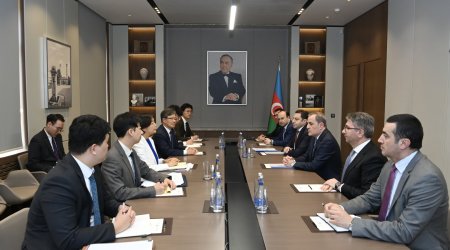 Azərbaycan-Koreya münasibətlərinin inkişaf perspektivləri müzakirə edilib