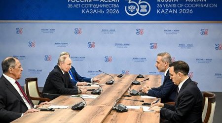 Putin Hakan Fidanla görüşüb