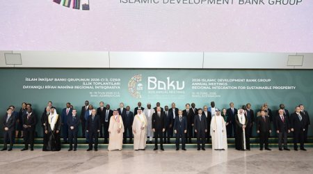 İslam İnkişaf Bankı Qrupunun İllik Toplantılarının açılış mərasimi keçirilir, İlham Əliyev tədbirdə iştirak edir
