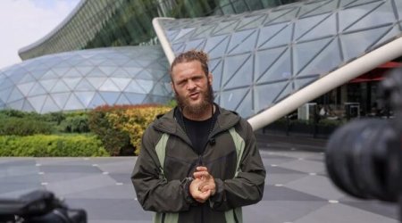 UFC döyüşçüsü Rafael Fiziyev Bakıya gəlib