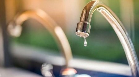 Bakıda verilən suyun həcmi müvəqqəti azaldılıb