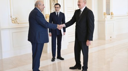 Делегация Иордании у Ильхама Алиева