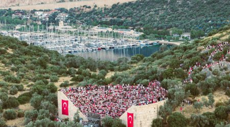 Dünya Çempionatının həyəcanını izləmək üçün möhtəşəm məkan:Antiphellos Qədim Teatrı &ndash; VİDEO