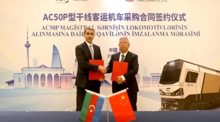 ADY Çindən yeni yük və sərnişin lokomotivləri alır