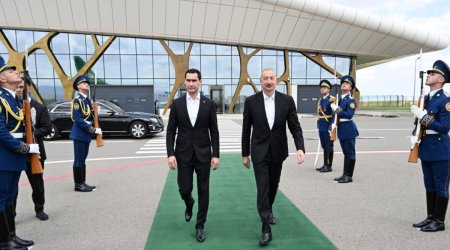 Türkmənistan Prezidenti Sərdar Berdiməhəmmədovun Azərbaycana dövlət səfəri başa çatıb