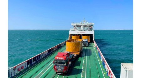 Undersea cable delivered to Baku for Trans-Caspian fiber project