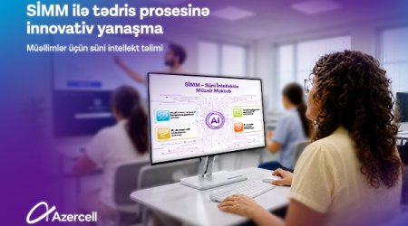 Azercell-in dəstəyi ilə müəllimlər üçün süni intellekt təlimlərinə start verilir