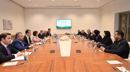 Milli Məclisin sədri Qalibafla görüşüb, regiondakı proseslər müzakirə olunub