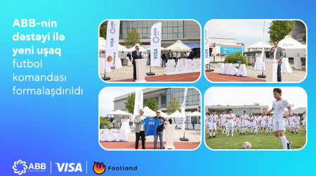 ABB-nin dəstəyi ilə yeni uşaq futbol komandasıformalaşdırıldı