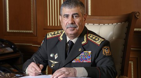 Zakir Həsənov Azərbaycan Ordusunun şəxsi heyətini təbrik edib