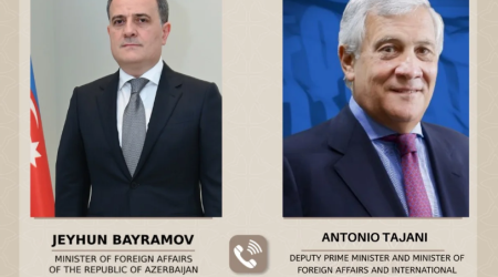 Azərbaycan və İtaliya XİN başçıları strateji tərəfdaşlıq münasibətlərini müzakirə ediblər