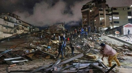 Venesuelada baş verən zəlzələdə ölənlərin sayı 1400-ü ötüb