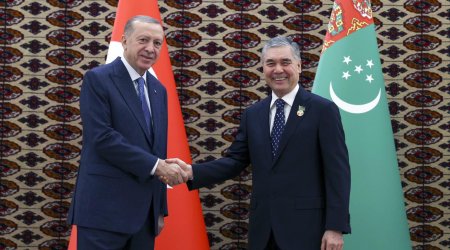 Ərdoğan və Berdiməhəmmədov arasında telefon danışığı olub