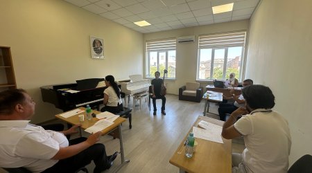 Musiqi üzrə qabiliyyət imtahanlarına start verilib