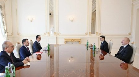 Алиев принял министра юстиции Турции