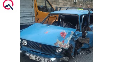 Zaqatalada maşınlar toqquşub, 4 nəfər xəsarət alıb
