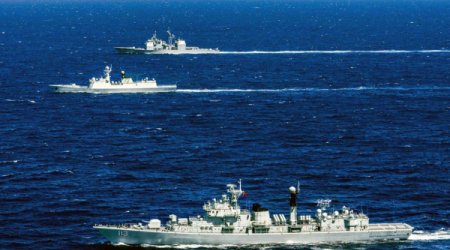 Рекордная военная активность Китая