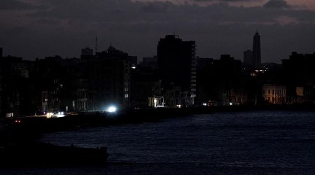 Kubada elektrik şəbəkəsi çöküb, 10 milyona yaxın sakin işıqsız qalıb