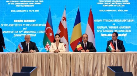 Проект &laquo;зелёного&raquo; энергокоридора Каспий&ndash;Чёрное море&ndash;Европа перешёл к этапу разработки