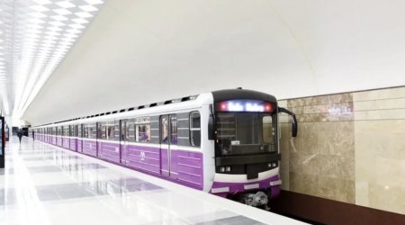 Пассажиропоток Бакинского метро вырос до 112 млн поездок за полгода
