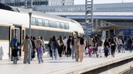 Пассажиропоток Азербайджанских железных дорог вырос на 18% за полгода