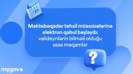 
Məktəbəqədər təhsil müəssisələrinə elektron qəbul başlayıb