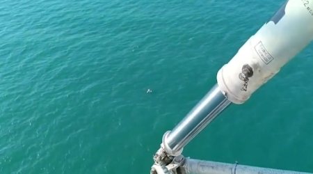 Dənizdə batan qızın axtarışlarına FHN-in helikopteri cəlb olunub
