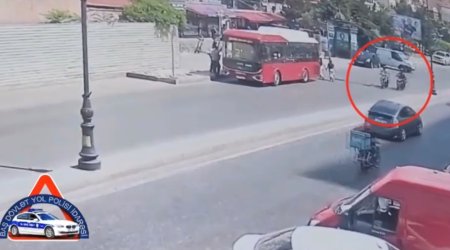 Bakıda iki motosiklet toqquşub: 22 yaşlı sürücü ölüb