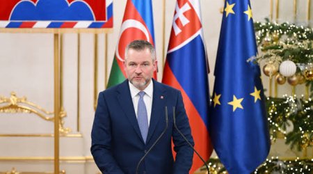Президент Словакии 13 июля отправится в Азербайджан