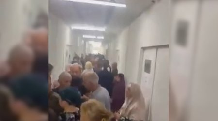 Bilgəh Modul Tipli Xəstəxanada növbə problemi - pasiyentlər narazıdır