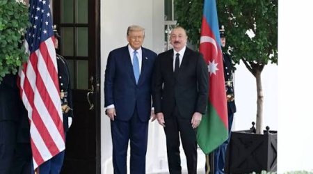 İlham Əliyev Trampa təşəkkür edib
