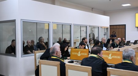 Ermənistan vətəndaşlarının şikayətləri üzrə apellyasiya məhkəməsində təqsirləndirilən şəxslərin çıxışları başa çatıb