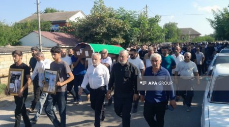 Odessa yaxınlığında vurulan gəminin kapitanı Lənkəranda dəfn olunub