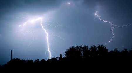 В ряде горных районов Азербайджана наблюдаются ливни и грозы