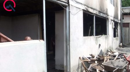 Tovuzda ev yanıb, 5 nəfər tüstüdən zəhərlənib