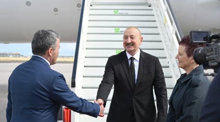 Алиев в Берлине