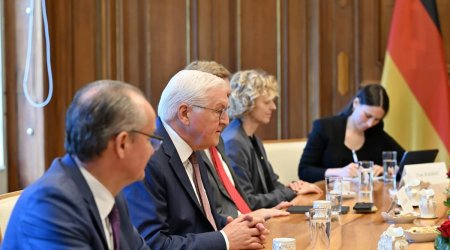 German president describes Azerbaijan as 'island of stability'