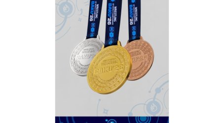 Представлены медали чемпионата мира U-17 по борьбе, который пройдет в Баку
