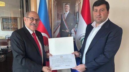 Paraqvay Azərbaycana fəxri konsul təyin edib