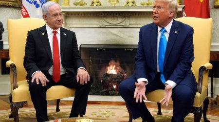 Ağ Evdə Trampla Netanyahu arasında görüş keçirilib