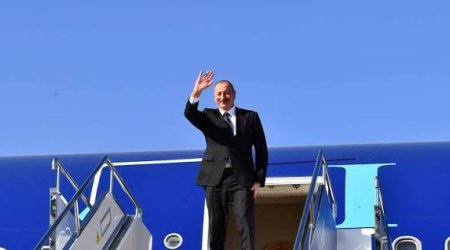 Əliyev Qırğızıstanda səfərdədir