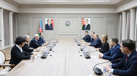 Baş nazir Əli Əsədov Gürcüstanın Baş prokuroru ilə görüşüb